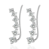 Exquisite Lab Grown Diamond Earrings New Arrival Design 10K/14K/18K Solid White Gold DEF VVS Minimalist Stud Earrings for Women Hypoallergenic for Daily Wear Factory Direct Supply