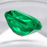 Bulk Wholesale Fat Rectangular Colombian Man-Made Cultivated Emeralds Multiple Sizes Can Be Used As DIY Jewelry Raw Materials