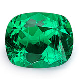 Bulk Wholesale Fat Rectangular Colombian Man-Made Cultivated Emeralds Multiple Sizes Can Be Used As DIY Jewelry Raw Materials