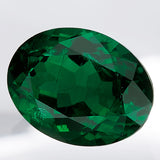 Loose Multi-Size Oval Zambian Emeralds To Create Hypoallergenic DIY Earrings Which Are Ideal As Christmas Gifts For Loved Ones