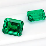 Bulk Wholesale Of Multi-Size Colombian Lab-Grown Emeralds Which Can Be Used As Jewelry Raw Materials And Given To Lovers
