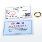 Moissanite Ring Full Eternity Engagement Ring Emerald Cut 18K 14K Gold Silver Band Wedding Band jewelry for Women Bezel Set