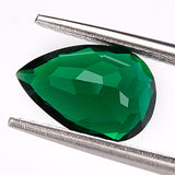 0.35-3.54ct Loose Multi-Size Pear-Shaped Zambian Emeralds Are Hypoallergenic Providing Excellent Raw Materials For Designing DIY Christmas Gift Hair Accessories