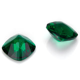 Loose Multi-Size Cushion-Cut Zambian Emeralds Are Hypoallergenic So They Are Safe And Reliable Raw Materials For DIY Christmas Gift Rings