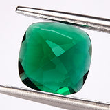 Loose Multi-Size Cushion-Cut Zambian Emeralds Are Hypoallergenic So They Are Safe And Reliable Raw Materials For DIY Christmas Gift Rings