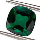 Loose Multi-Size Cushion-Cut Zambian Emeralds Are Hypoallergenic So They Are Safe And Reliable Raw Materials For DIY Christmas Gift Rings