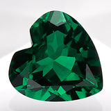 These Loose Multi-Size Heart-Shaped Zambian Emeralds Are Hypoallergenic Making Them Perfect Raw Materials For DIY Christmas Gift Necklaces