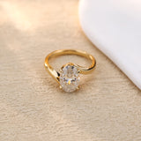 5ct Rings Moissanite Diamond S925/10K/14K/18K Proposal Forever Exquisite Band Premium Gift Hypoallergenic High Quality Jewelry