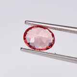 0.3-7CT Oval Shape Lab-Grown Padparadscha Loose Stones - Wonderful Anniversary Gift Option