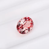 0.3-7CT Oval Shape Lab-Grown Padparadscha Loose Stones - Wonderful Anniversary Gift Option