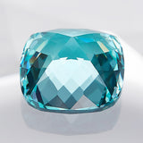 0.78-9.7CT Cushion Cut Lab-Grown Paraiba Loose Stones - Practical DIY Jewelry Creation Material