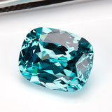 1.25-8.5CT Wide Rectangle Cut Lab-Grown Paraiba Loose Stones - Practical DIY Jewelry Creation Material