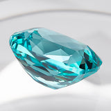 1.25-8.5CT Wide Rectangle Cut Lab-Grown Paraiba Loose Stones - Practical DIY Jewelry Creation Material
