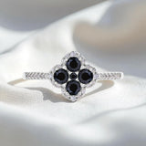 Elegant D VVS1 Color 100% S925 Sterling Silver Moissanite Diamond Ring for Women Engagement Wedding Fine Jewelry Holiday Gifts