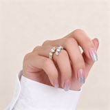 Diamond Ring Various Shapes18K 14K 10K Gold Band Engagement Wedding Band jewelry for Men Women No Fade Hypoallergenic Charm