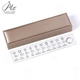 Diamo Jewelry Ring Gem Comparison Kit 0.5-6CT Carat Sample Tools 10 Cuts AAAAA CZ Premium Pick for Professional Jewelry Designers