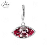 Moissanite Lab Created Gemstone Pendant 925 Sterling Silver 48 Designs Mix & Match Freely Fade-resistant Versatile Daily Wear Jewelry