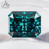 Green Moissanite VVS1 8 Hearts & 8 Arrows Round/Oval/Heart Shapes High Brilliance Loose Stones for Custom Fine Jewelry Designs