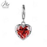 Moissanite Lab Created Gemstone Pendant 925 Sterling Silver 48 Designs Mix & Match Freely Fade-resistant Versatile Daily Wear Jewelry