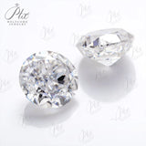 Moissanite Round Shape Crushed Ice Cut  D Color  Loose Gemstones Bead Women Jewelry DIY Materials Earrings Rings Charms Necklace