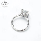 Lab Grown Diamond Ring Cushion Cut 1ct/2ct/3ct D Color 10k14k18k Gold Women Wedding Anniversary Band Hypoallergenic