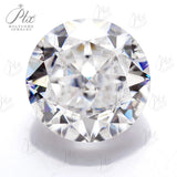 Moissanite Round Shape Crushed Ice Cut  D Color  Loose Gemstones Bead Women Jewelry DIY Materials Earrings Rings Charms Necklace