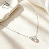 5ct Moissanite Necklace GRA Certificate Lab Grown Ruby Sapphire Pendant 925 Silver Women Fine Jewelry Hypoallergenic Factory Direct