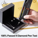 Jewelry Set Moissanite Jewelry Set Trillion Cut It Includes Ring Necklace & Earrings Suitable for Weddings and Ideal As A Gift