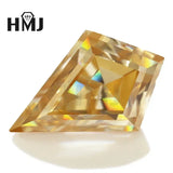 Wholesale Loose Moissanites Stones Kite Cut D Color VVS1 Gemstone Lab Grown Moissanite Diamonds  Jewelry Making Supplies