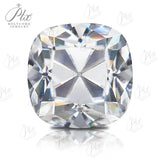 Moissanite European Cut Cushion D Color Loose Gemstone Top Quality Classical 1ct-5ct VVS1 GRA Certificate Beads Jewelry Charms