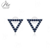 Moissanite Earrings 925 Sterling Silver Round Cut Hypoallergenic Mother's Day Gift Fine Jewelry For Women Perfect for Daily Wear Lightweight & Comfortable