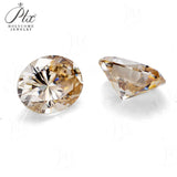 Luxury Yellow Moissanite Loose Stones – Round/Oval/Heart Shapes Perfect for Engagement Rings Bracelets and Pendants