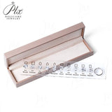Diamo Jewelry Ring Gem Comparison Kit 0.5-6CT Carat Sample Tools 10 Cuts AAAAA CZ Premium Pick for Professional Jewelry Designers