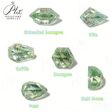 Vintage salt and pepper diamond engagement ring rose gold engagement ring diamond cluster ring wedding Bridal Anniversary Hexagon Cut