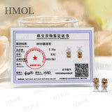 Moissanite Earrings Emerald/Ruby/Sapphire Styles 925 Silver Gift-Ready Hypoallergenic Fade-Resistant Factory-Direct Women Only