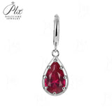Moissanite Lab Created Gemstone Pendant 925 Sterling Silver 48 Designs Mix & Match Freely Fade-resistant Versatile Daily Wear Jewelry