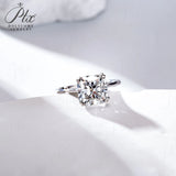 Lab Grown Diamond Ring Cushion Cut 1ct/2ct/3ct D Color 10k14k18k Gold Women Wedding Anniversary Band Hypoallergenic