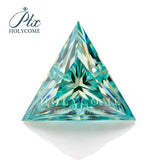 Aqua Blue VVS1 Moissanite Multiple Cutting Shapes Loose Moissanites Gemstones with GRA Brilliant Cut Fancy Cut Beads For Jewelry