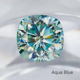 Moissanite Stone Wholesale D Color Cushion Cut 0.5CT-10CT Moissanite Loose Stone Gemstone for Jewelry Making with GRA Report