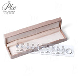 Diamo Jewelry Ring Gem Comparison Kit 0.5-6CT Carat Sample Tools 10 Cuts AAAAA CZ Premium Pick for Professional Jewelry Designers