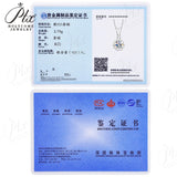 Moissanite Round Cut Necklace Multi-Design Pendant Women Fashion Jewelry Radiant Shine Gift Classic Elegant Charm Daily Wear