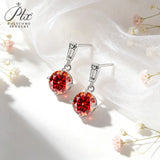 2ct Moissanite Earring Round Cut D Color VVS1 925 Sterling Silver GRA Certified Factory Direct Ideal Gift For Daily Matching