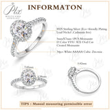 Moissanite Rings 1ct 100% S925 Sterling Silver VVS1 Trillion Heart Multi-Shape  K D Wedding Bridal Anniversary Gift Women Charms