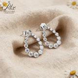 3/3.5/4mm 6CT Moissanite Custom Stud Earring Round D Color 925 Silver Fine Jewelry For Daily Wear Engagement  Accessories