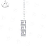 1.8CT Mossanite Necklace 925 Sterling Silver D Color VVS1 Clarity Round Cut Pendant Fine Jewelry Gift For Women Anniversary