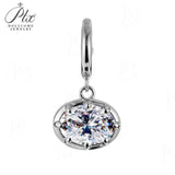 Moissanite Lab Created Gemstone Pendant 925 Sterling Silver 48 Designs Mix & Match Freely Fade-resistant Versatile Daily Wear Jewelry
