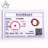 Lab-Grown Gemstone and Moissanite Tennis Chain 16-20 Inches GRA/AGL Certified S925 Multi Color High-End Jewelry Ideal Gift