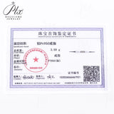 Lab Grown Diamond Ring D Color Round Cut 1ct-3ct Solid Gold 10K/14K/18K Dainty Delicate Everyday Luxury Jewelry Hypoallergenic