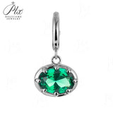Moissanite Lab Created Gemstone Pendant 925 Sterling Silver 48 Designs Mix & Match Freely Fade-resistant Versatile Daily Wear Jewelry