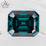 Green Moissanite VVS1 8 Hearts & 8 Arrows Round/Oval/Heart Shapes High Brilliance Loose Stones for Custom Fine Jewelry Designs